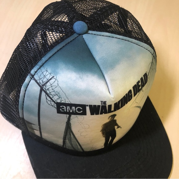 The walking dead SnapBack baseball cap Rick Grimes AMC - Picture 2 of 11